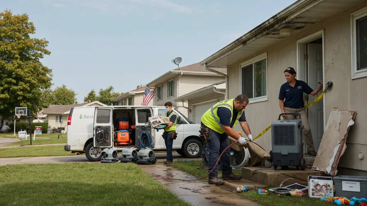 Water Damage Restoration in Julian, NC near me